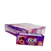 Жевательная резинка "Huanfu" со вкусом маракуйи, 430 г (21,5г*20 упак)