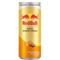 Напиток энергетический б/а RED BULL Energy Sparkling вкус апельсина и маракуйя 250 мл (1*24)