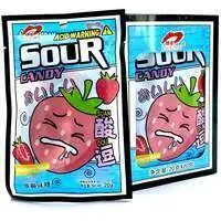 Конфеты Sour Candy Acid Warning Suan Клубника