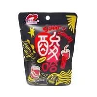 Кислая карамель LUXIING, бокс 400г (20г*20) кола