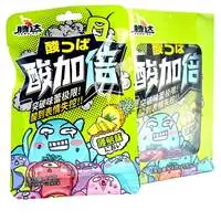 Кислая и освежающая карамель TengDa Sour Candy - со вкусом Ананаса, 480гр (24 гр*20 шт)
