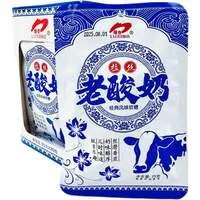 Молочная жевательная карамель LUXIING, со вкусом йогурта, бокс 500г (25г*20) оптом со склада Уссурийск