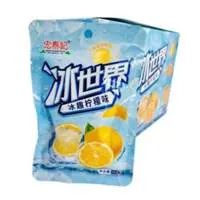 Карамель леденцовая HONG TAI KEEFOODS со вкусом лимона, бокс 520г (26г*20 упак) оптом со склада Уссурийск