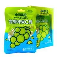 Конфеты драже "Fruit C Candy" со вкусом зеленого винограда (15гр*20 упак) оптом со склада Уссурийск