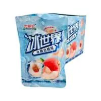 Карамель леденцовая HONG TAI KEEFOODS со вкусом персика, бокс 520г (26г*20 упак) оптом со склада Уссурийск