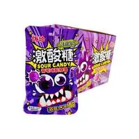 Кислая карамель YOUZHEN со вкусом винограда, бокс 440 г (22 г*20) оптом со склада Уссурийск