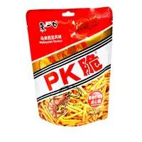 Снек - соломка LAIYIKOU со вкусом креветки, 75 г оптом со склада Уссурийск