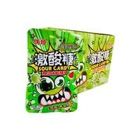 Кислая карамель YOUZHEN со вкусом арбуза, бокс 440 г (22 г*20) оптом со склада Уссурийск