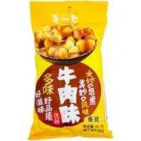 Жареные бобы LAIYIKOU со вкусом говядины​, 60 г оптом со склада Уссурийск