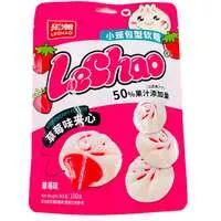 Жевательный мармелад "БАОЦЗЫ" LECHAO со вкусом клубники, 100 г оптом со склада Уссурийск