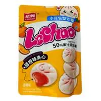 Жевательный мармелад "БАОЦЗЫ" LECHAO со вкусом апельсина, 100 г оптом со склада Уссурийск