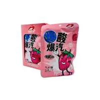 Карамель Luxing в кислой обсыпке со вкусом клубники, бокс 440г (22г*20) оптом со склада Уссурийск
