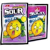 Конфеты Sour Candy Acid Warning Suan Лимон оптом со склада Уссурийск