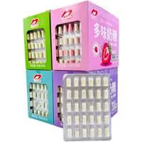 Молочная карамель LUXIING,  бокс 500г (25г*20) голубика, таро, клубника, арбуз оптом со склада Уссурийск