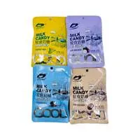 Молочная карамель LUXIING,  бокс 440г (22г*20) кукуруза, кунжут, таро, кофе оптом со склада Уссурийск