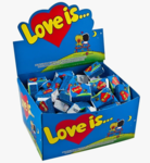 Жев. рез. "Love is" Банан и клубника 4,2гр (1 блок*100шт)