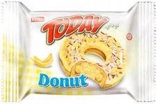 Пончик Today Donat с какао начинка Банан 40гр (24*6)