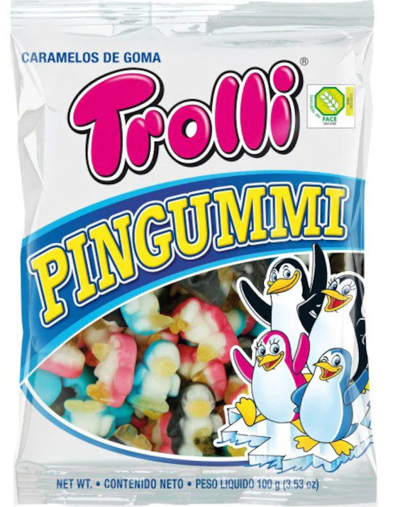 Мармелад жевательный Trolli Пингвинчики 100 гр (12) оптом