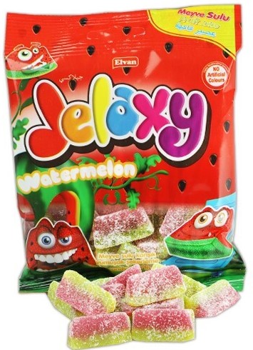 мармелад жеват. Jelaxy Арбуз 80гр (12)