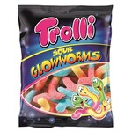 Мармелад жевательный Trolli Неоновые червячки 100гр (12) оптом