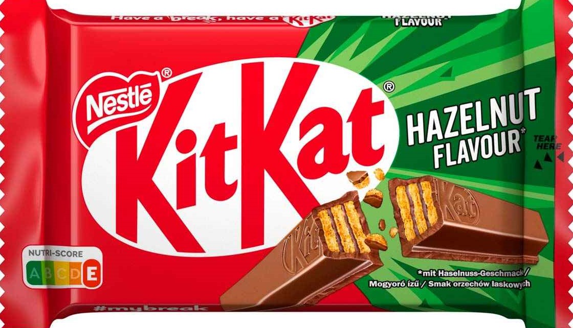 Вафли Кит Кат 4 Fingers Hazelnut 41.5гр (24шт) оптом