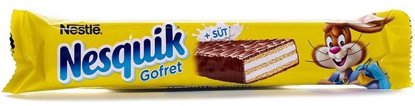 Вафли Nesquik в молочном шоколаде 26,7гр (30) оптом