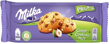 Печенье Милка Чоко Куки c орехом 135гр (24) оптом