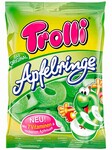 Мармелад жевательный Trolli Яблочные колечки 100гр (12) оптом