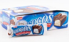 Батончик в молочном шоколаде с кокосом Cocos Bar 24гр (24)