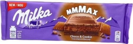 Милка Шоколадная плитка 300гр Чоко-Куки (12) оптом
