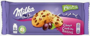 Печенье Милка Чоко Куки c изюмом 135гр (24) оптом