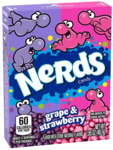 Драже NERDS со вкусом Винограда и Клубники 46гр (24) оптом