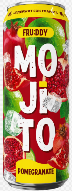 Напиток ФРУДДИ Мохито гранатовый 0,45л (12) оптом