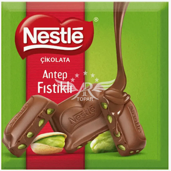 Нестле шоколадная плитка, молочный шоколад с фисташками 60гр (6)
