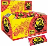 Жев. резинка "Dragon" с татуировкой (100) оптом