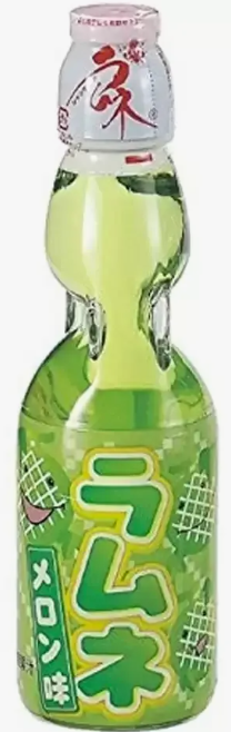 Газ. напиток Ramune 0,2л со вкусом дыни (стекло) (1) оптом