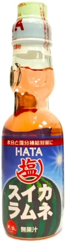 Газ. напиток Ramune 0,2л со вкусом арбуза (стекло) (30) оптом