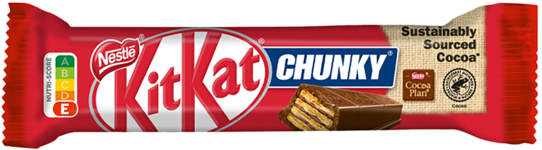 Кит Кат Чанки батончик в молочном шоколаде 40гр (24шт)