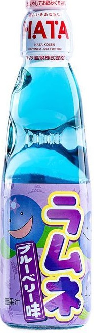 Газ. напиток Ramune 0,2л со вкусом голубики (стекло) (30) оптом