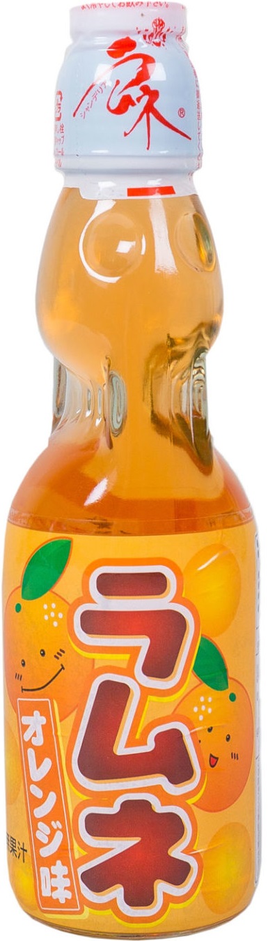 Газ. напиток Ramune 0,2л со вкусом апельсина (стекло) (1) оптом