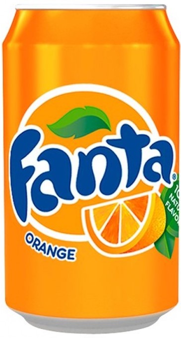 Газ. вода Фанта Orange 330мл (24) Дания оптом