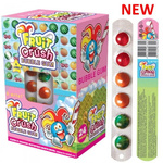 Жев. резинка Fruit Crush в блистере со вкусом вишни, апельсина и арбуза 12гр (24)