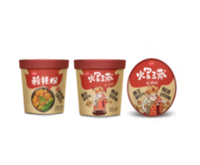 Рисовая лапша острая и кислая Yingyangweishi 138грм. оптом