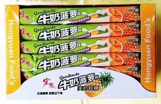 Жевательный мармелад  со вкусом молока и ананаса Hongyuan 13г оптом
