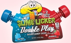 Жидкая конфета Toxic Slime Licker Double Play 40гр (12) оптом