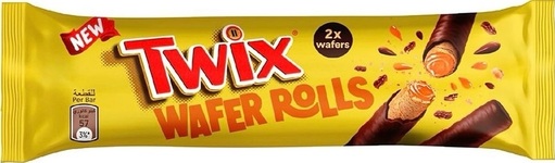 Вафер Rolls Твикс 22,5г (12) оптом
