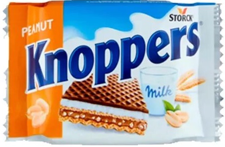Вафельное Печенье Knoppers Арахис 25гр (24)