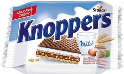 Вафельное Печенье Knoppers Йогурт 25гр (24)