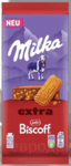 Милка Шоколадная плитка Extra Lotus Biscoff 190гр (15) оптом
