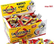 Жев. резинка "SAMURAI" с тату со вкусом тутти-фрутти (100)
